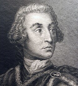 General James Edward Oglethorpe, sent by King George II to create a buffer south of the Savannah River to protect the British Carolinas from Spanish Florida and French Louisiana