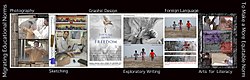 Sample covers of completed authorship-created books
