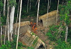 Members of an uncontacted tribe encountered in Acre in Brazil in 2009