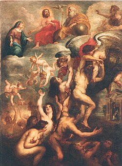Impression of purgatory by Peter Paul Rubens
