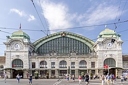 Basel SBB station, built in 1907