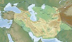 Timur's empire at his death (map without vassals )