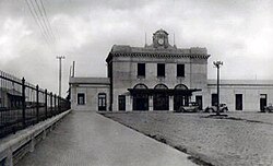 Bahía Blanca station building in 1930