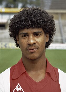 Rijkaard with Ajax in July 1981