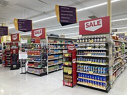 A typical Stop & Shop supermarket in Long Branch, New Jersey