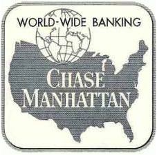 Logo as Chase Manhattan Bank from 1955–1961