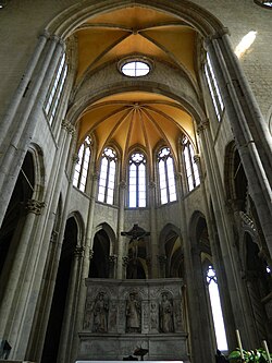 Apse of the complex of San Lorenzo Maggiore (Naples).