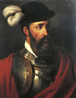 The conquistador Francisco Pizarro, a native of Trujillo