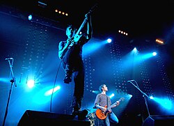 Franz Ferdinand on stage in 2006