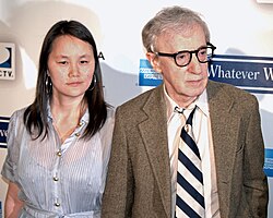 Previn and Allen at the 2009 Tribeca Film Festival