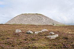 The biggest cairn in Ireland, Maeve's Cairn on Knocknarea.