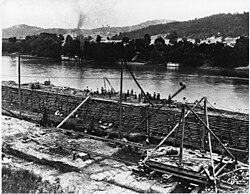 Mississippi River improvements made by the Corps of Engineers in 1890