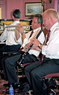 Jazz band on the Natchez, 2005
