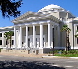 The Florida Supreme Court building in Tallahassee