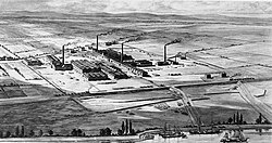 BASF plant in Ludwigshafen, 1865