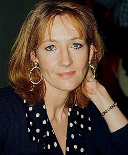 Rowling at the National Press Club in Washington, D.C. in 1999