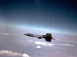 The NASA–Air Force X-15 hypersonic aircraft