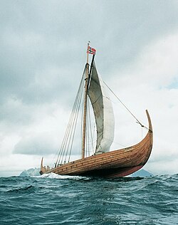 Gokstad ship replica, "Lofotr"
