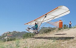 Ultralight "airchair" Sandlin Goat 1 glider