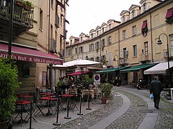 Tiny streets of Borgo Dora