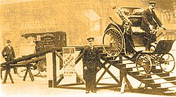Benz "Velo" model presentation in London 1898