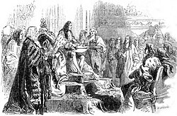 William III of England granting royal assent to the Toleration Act 1688