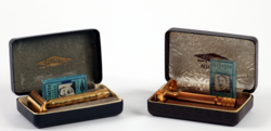 Gillette razor and packaging, c. 1930s