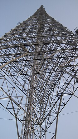 The WITI TV Tower is in Shorewood, off of the Oak Leaf Trail, just north of Capitol Drive.
