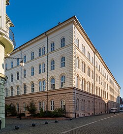 The Dicasterial Palace houses the local court, tribunal and court of appeal.