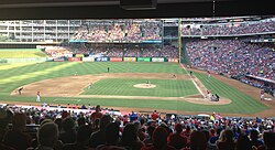 Houston vs Texas face-off during the 2013 Lone Star Series in the American League West division of Major League Baseball.