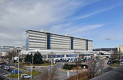 The University Hospital of Wales in Cardiff.