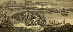 Death of Pompey Magnus; 18th-century engraving