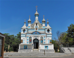Alexander Nevsky Cathedral was built by the Russian Orthodox Church in Tashkent.