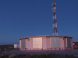 One of four Fluorescence detector (FD) buildings.