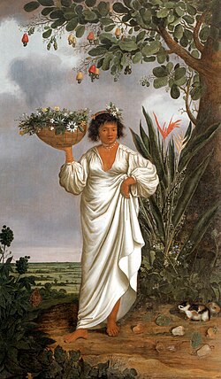 Albert Eckhout: a mixed-race (Mameluco) woman (circa 1641–1644)