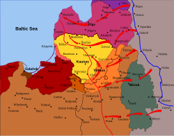 The initial and provisional borders of the SSRB (dark green)