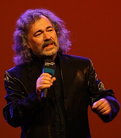 Ukrainian musician Taras Petrynenko, one of the founders of Eney