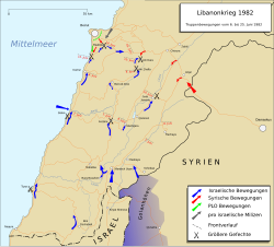 Troop movements between June 6 and June 25
