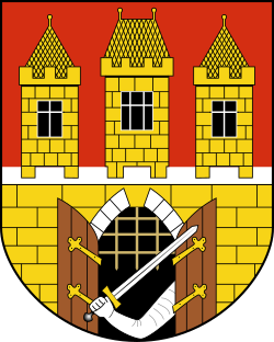 The coat of arms of Prague (1649)[1]