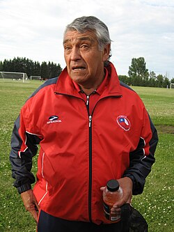 José Sulantay, coach of O'Higgins in 1996.