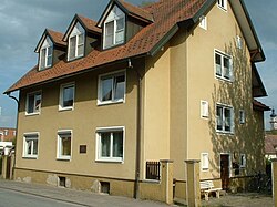 Birthplace of Carl Laemmle in Laupheim