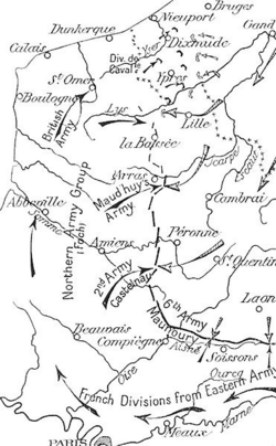 German and Allied operations, Artois and Flanders, September–November 1914