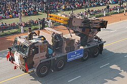Pinaka Multi Barrel Rocket Launchers were used during the Kargil War.