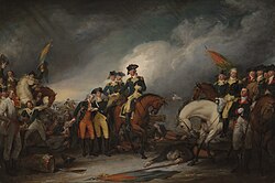 The Capture of the Hessians at Trenton, December 26, 1776, a painting by John Trumbull