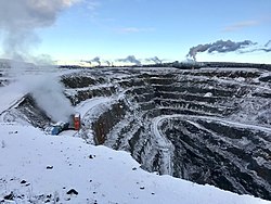 Kittilä Gold Mine in Kittilä, Finland is the largest primary gold producer in Europe.[3][4]