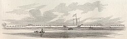 Fort St. Philip in 1862