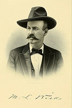 Moses Langley Wicks, pioneer developer of Lancaster