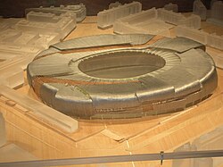 Model of Nou Mestalla