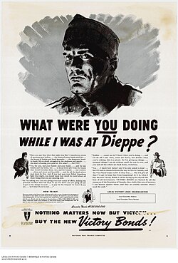 Canadian advertisement for Victory Bonds
