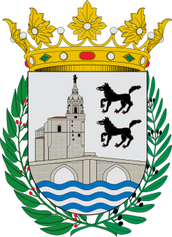 The coat of arms of Bilbao
